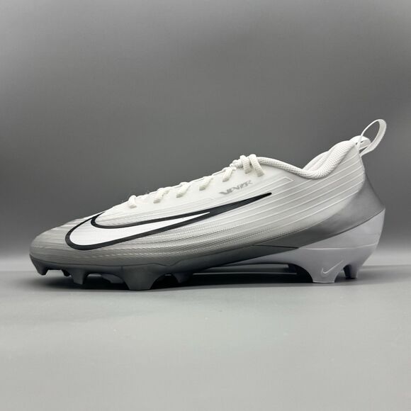 Nike Zoom Air Vapor Pro 1 Football Cleats FB3303-100 White Silver Men’s 12 main image 5